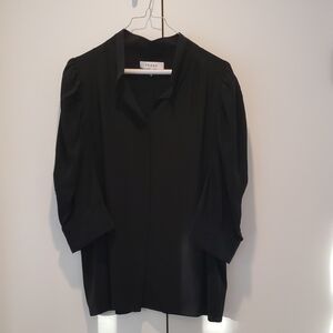 Frame Denim Black Blouse